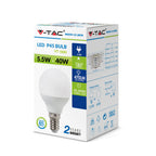 5.5W Żarówka LED P45 / Barwa:6400K / Trzonek:E14