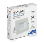 10W Naświetlacz LED SMD / Chip SAMSUNG / Barwa:6400K / Obudowa: Biała