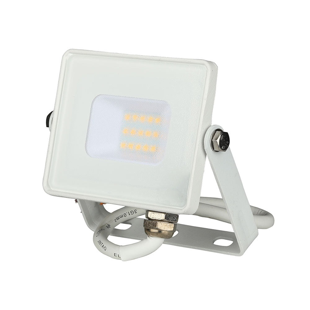 10W Naświetlacz LED SMD / Chip SAMSUNG / Barwa:4000K / Obudowa: Biała