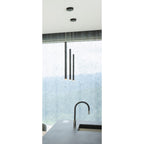 Maxlight Lampa wisząca Organic I - Metal + akryl - Czarny P0203