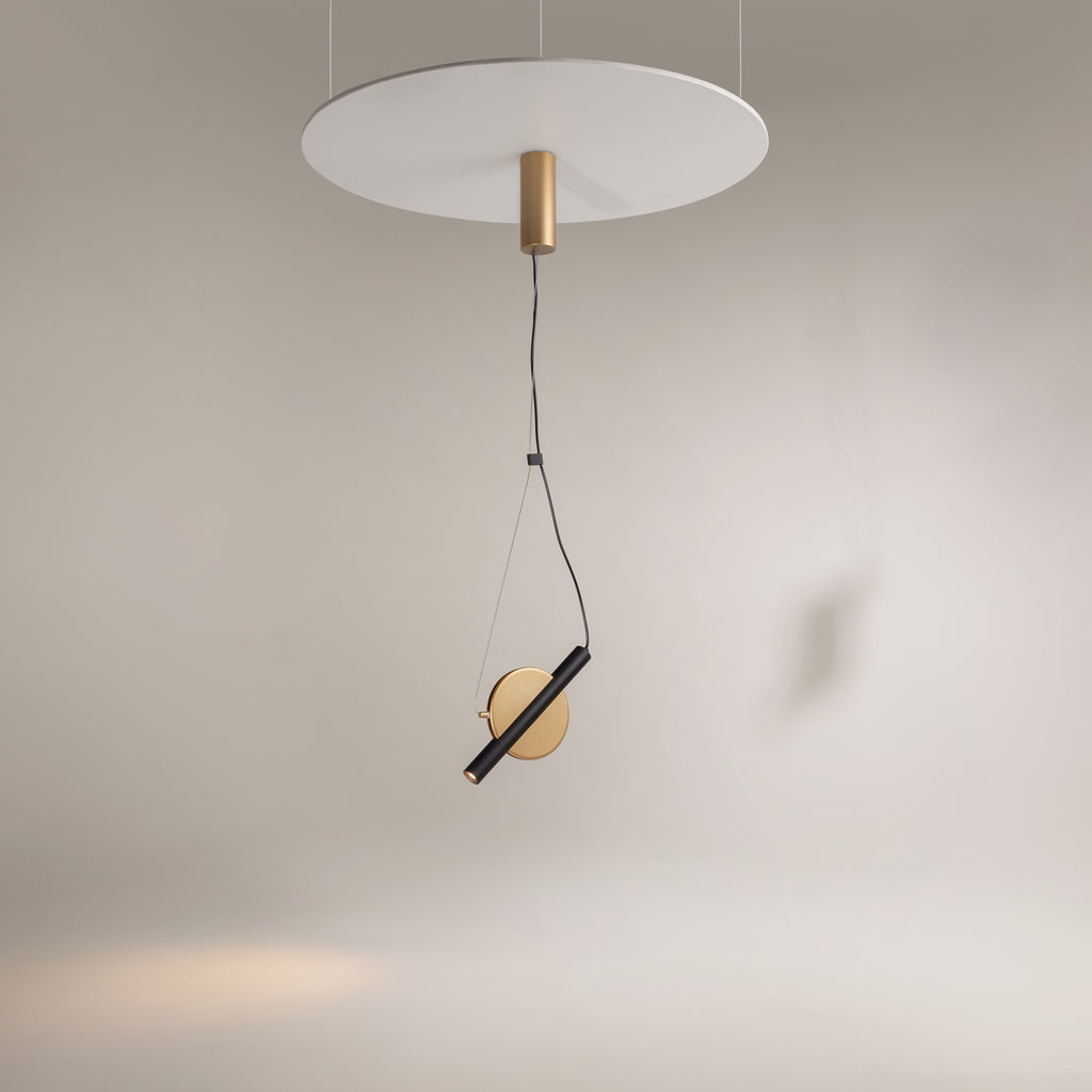 Maytoni Lampa wisząca Enigma - Metal - Mosiądz MOD150PL-L5BS3K