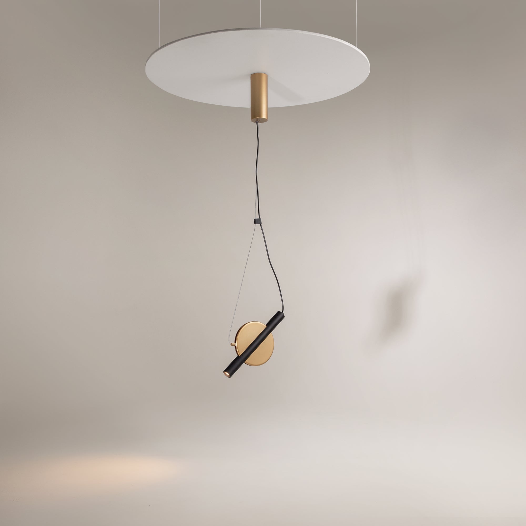 Maytoni Lampa wisząca Enigma - Metal - Mosiądz MOD150PL-L5BS3K