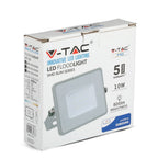 10W Naświetlacz LED SMD / Chip SAMSUNG / Barwa:3000K / Obudowa: Szara