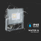10W Naświetlacz LED SMD / Chip SAMSUNG / Barwa:4000K / Obudowa: Szara