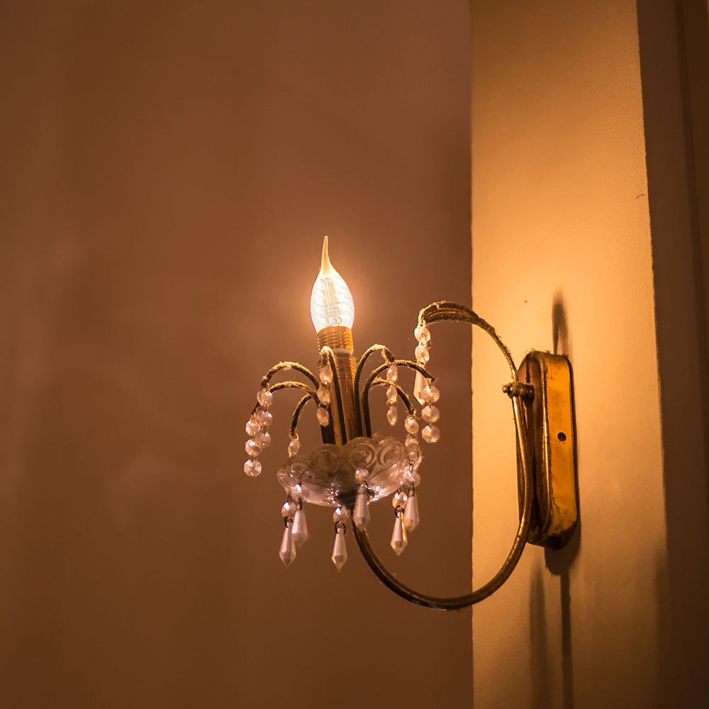 4W TWIST CF37 Żarówka LED Filament / Barwa:2700K / Trzonek:E14