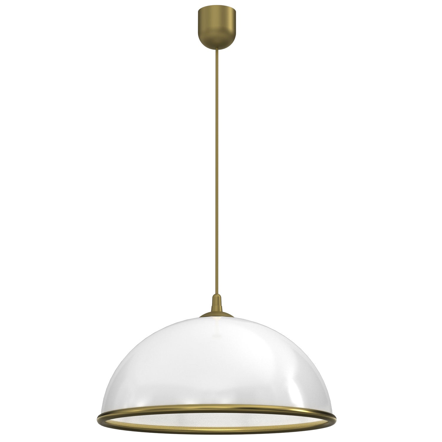 żyrandol Kuchnia White/gold 1xE27