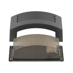 Nowodvorski Lampa ścienna natynkowa ORINOKO 10W only LED 50/60Hz IP44 - Aluminium lakierowane - Grafitowy