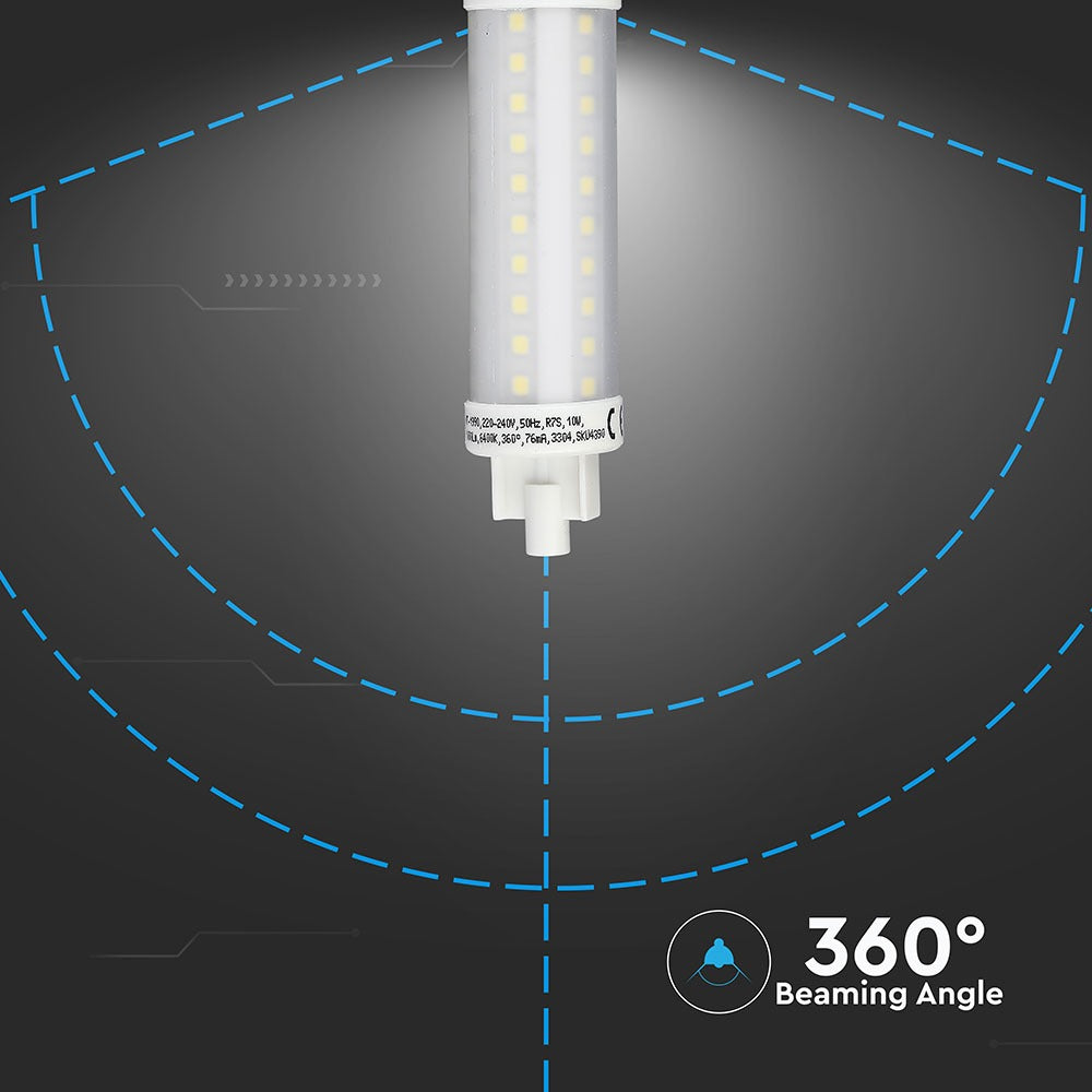 10W R7S Żarówka LED / Barwa:6400K