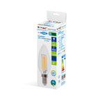 4W C35 Żarówka LED Filament / Barwa:6400K / Trzonek:E14