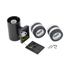 Nowodvorski Lampa ścienna natynkowa SIERRA 25W only LED 50/60Hz IP54 - Aluminium lakierowane - Czarny II