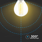 4W P45 Żarówka LED Filament / Barwa:4000K / Trzonek:E14