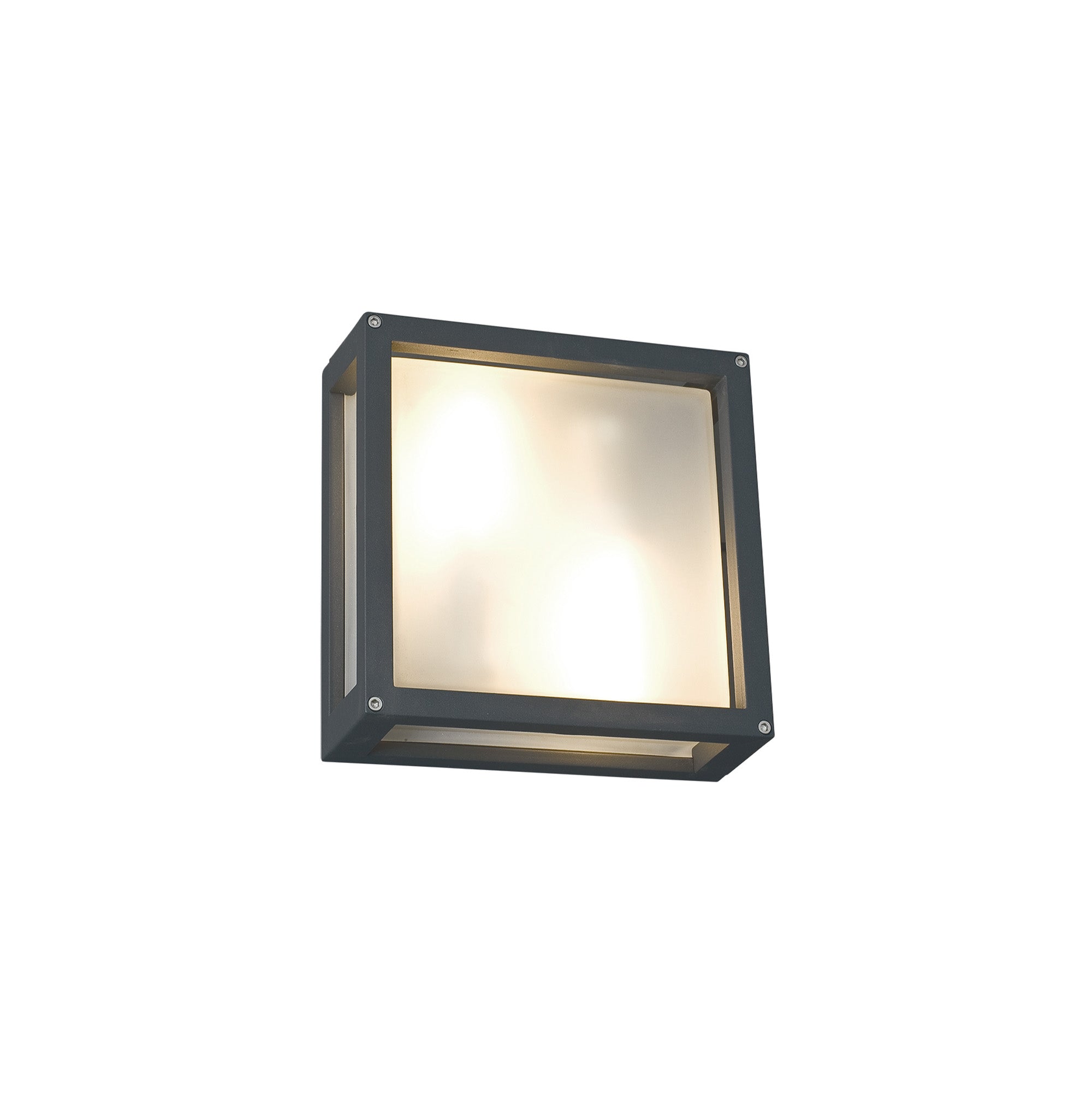 Nowodvorski Lampa ścienna natynkowa INDUS 10W only LED 50/60Hz IP44 - Aluminium lakierowane - Grafitowy
