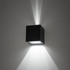 Nowodvorski Lampa ścienna natynkowa KHUMBU 10W only LED 50/60Hz IP44 - Aluminium lakierowane - Grafitowy 4443