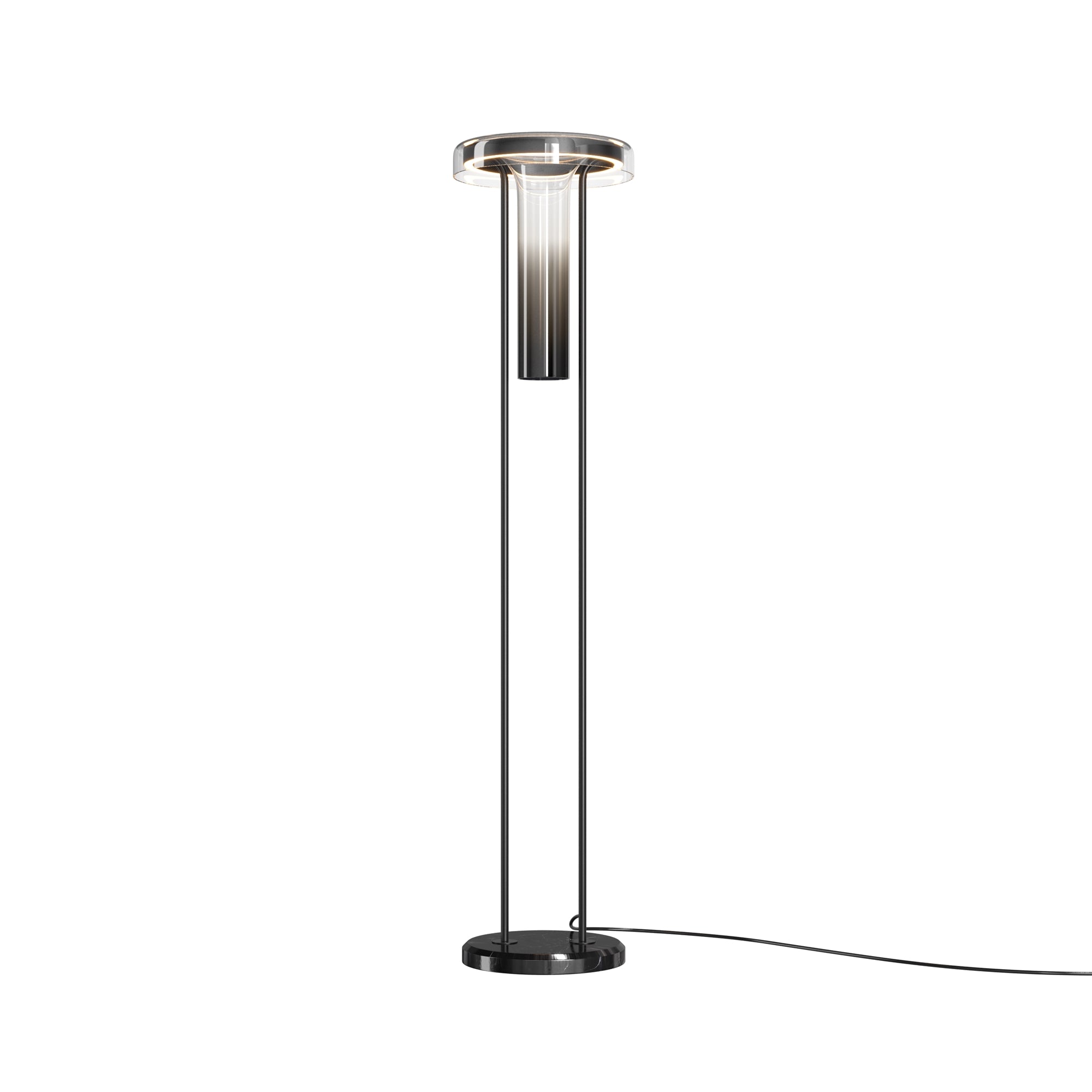 Maytoni Lampa podłogowa Ikebana - Metal - Czarny MOD463FL-L24B3K
