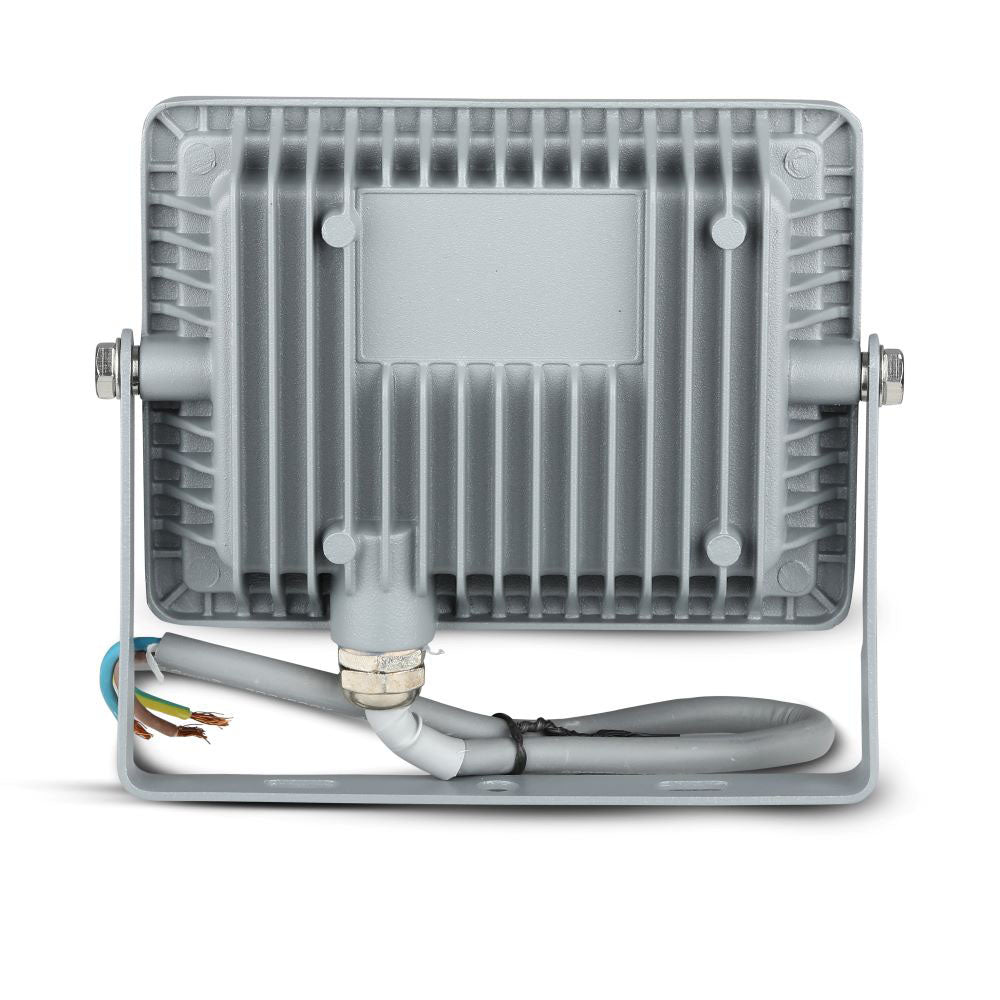 20W Naświetlacz LED SMD / Chip SAMSUNG / Barwa:4000K / Obudowa: Szara