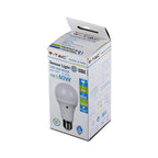 9W A60 Żarówka LED z czujnikiem zmierzchu / Barwa:4000K / Trzonek:E27