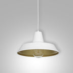 żyrandol Class white/gold 1xE27