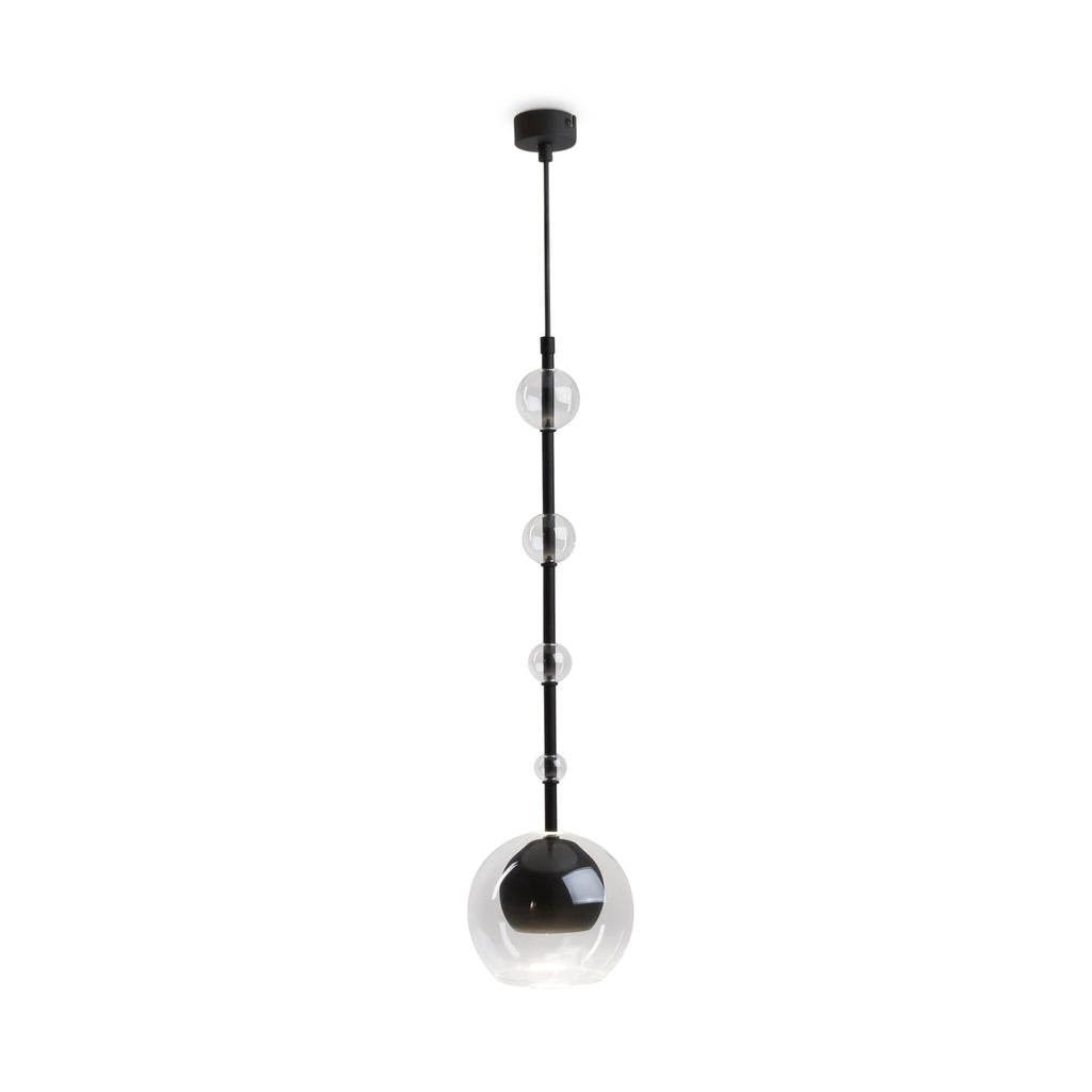 Maytoni Lampa wisząca Ros - Metal - Czarny MOD227PL-01B