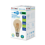8W LED A67 Żarówka LED Filament / Klosz: Bursztynowy / Barwa:2200K / Trzonek:E27