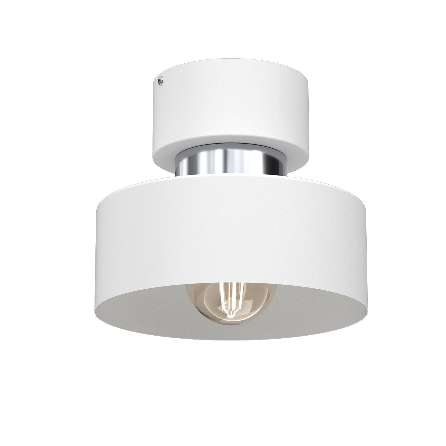 plafon Marti white/chrome 1xE27