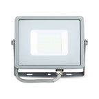 30W Naświetlacz LED SMD / Chip SAMSUNG / Barwa:4000K / Obudowa: Szara
