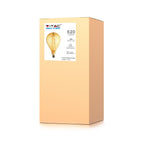 8W Żarówka dekoracyjna LED G165 / Klosz: Bursztynowy / Barwa:2200K / Trzonek:E27