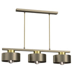 żyrandol Marti titanium-bronze/gold 3xE27