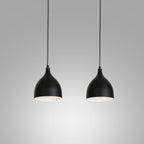 żyrandol Noak classic black/white 2xE27