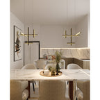 Maxlight Lampa wisząca Soho - Aluminium - Czarny P0546