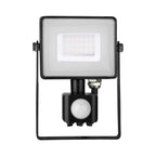 30W Naświetlacz LED SMD z czujnikiem ruchu / Chip SAMSUNG / Barwa:4000K / Obudowa: Czarna