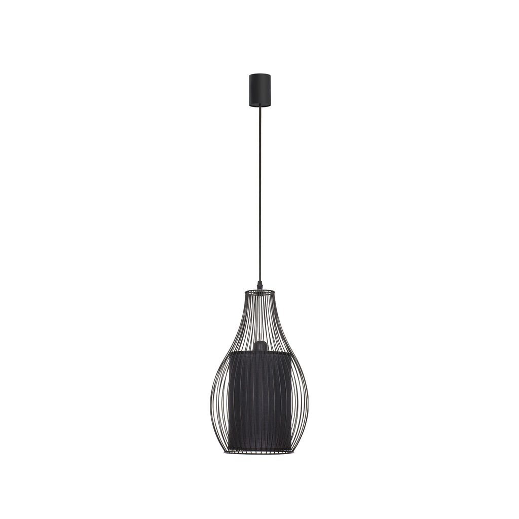Nowodvorski Lampa wisząca CAMILLA 25W only LED 50/60Hz - Stal lakierowana - Czarny