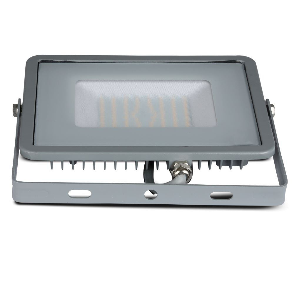 50W Naświetlacz LED SMD / Chip SAMSUNG / Barwa:3000K / Obudowa: Szara