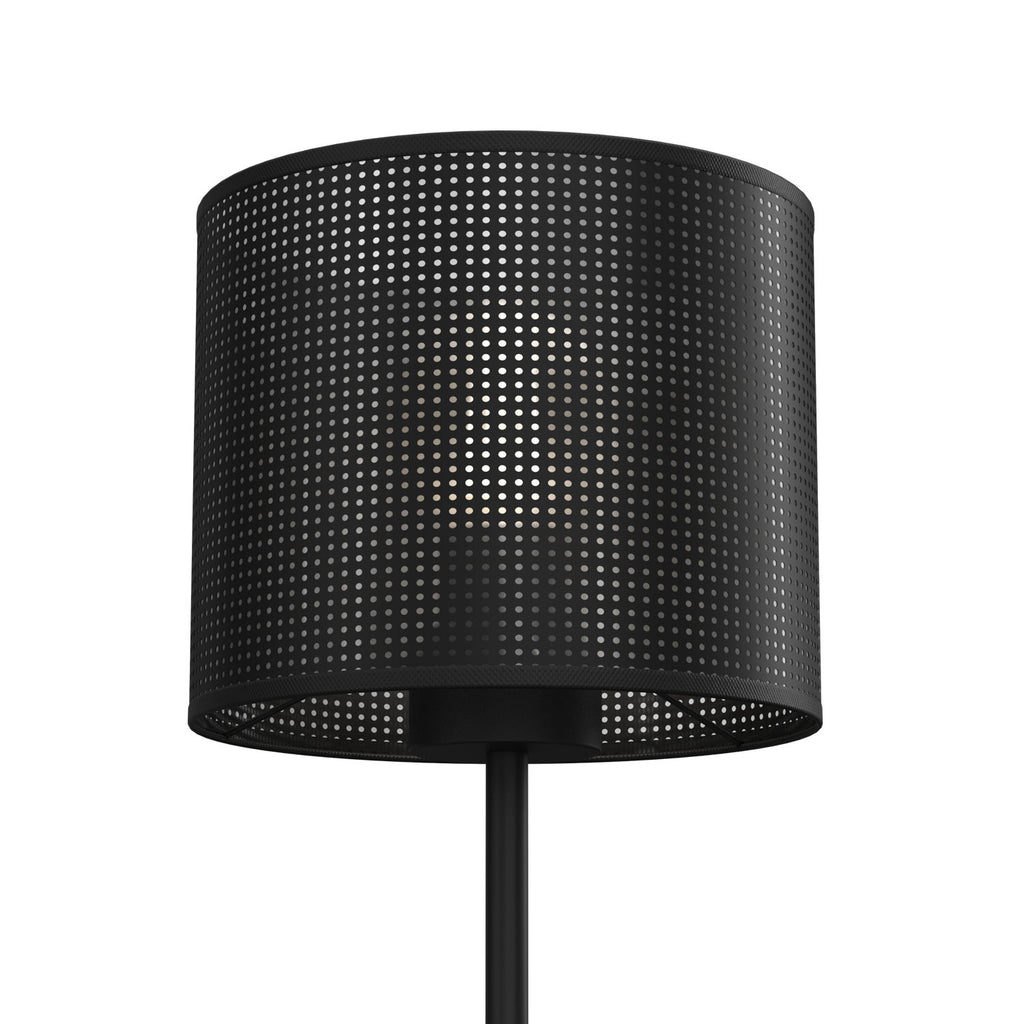 lampka gab. Loft shade H 34 black, cylinder shade dia 180, h 150 black 1xE27