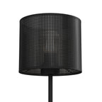 lampka gab. Loft shade H 34 black, cylinder shade dia 180, h 150 black 1xE27