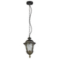 Nowodvorski Lampa wisząca TYBR 25W only LED 50/60Hz IP44 - Aluminium lakierowane - Czarny patynowany złotem 4684