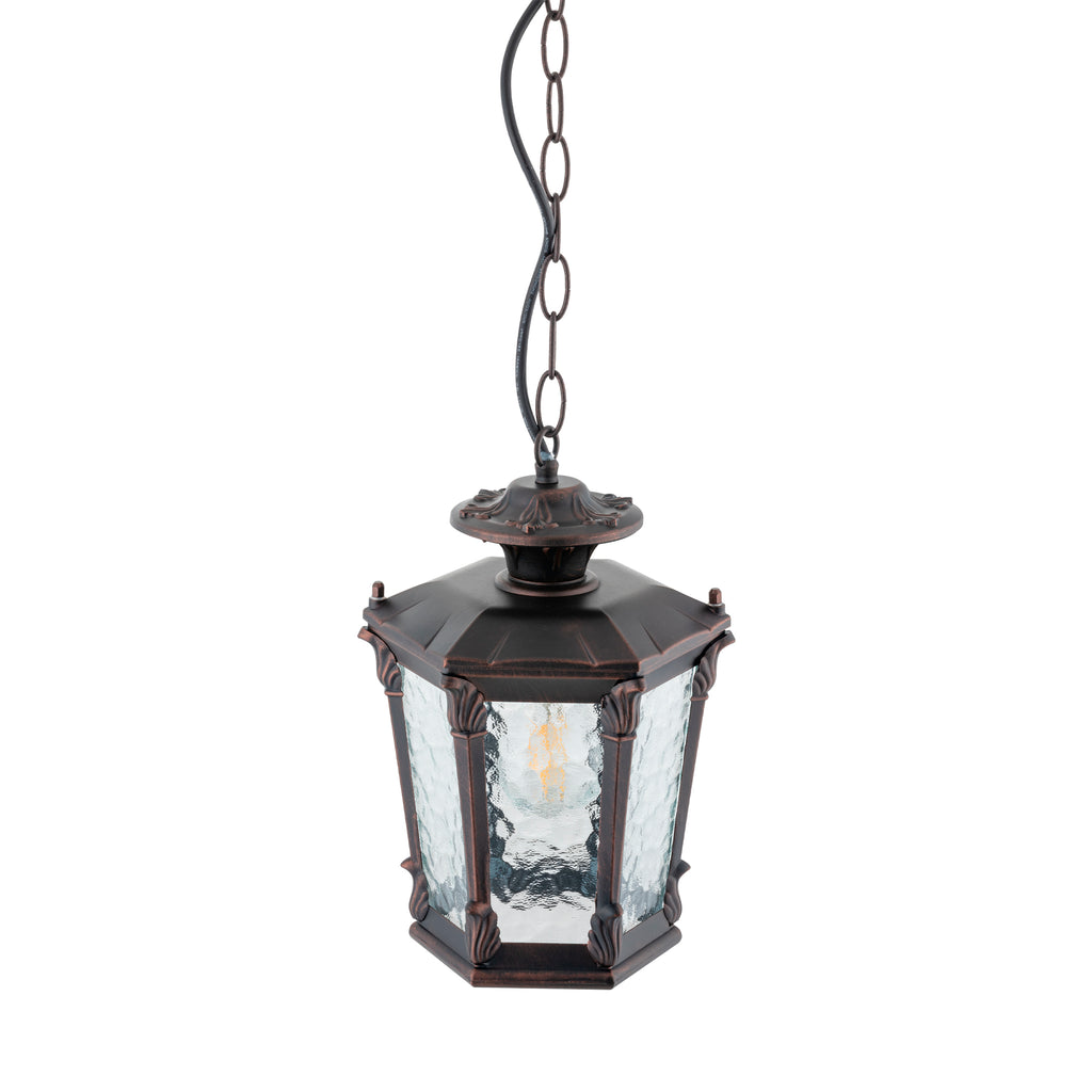 Nowodvorski Lampa wisząca AMUR 25W only LED 50/60Hz IP23 - Aluminium lakierowane - Czarny patynowany miedzią