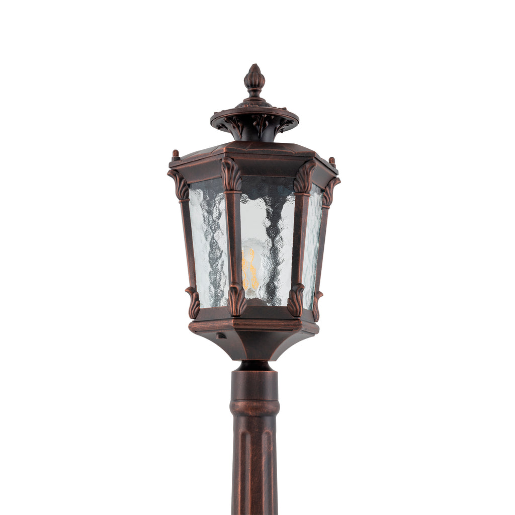 Nowodvorski Lampa stojąca AMUR 25W only LED 50/60Hz IP44 - Aluminium lakierowane - Czarny patynowany miedzią