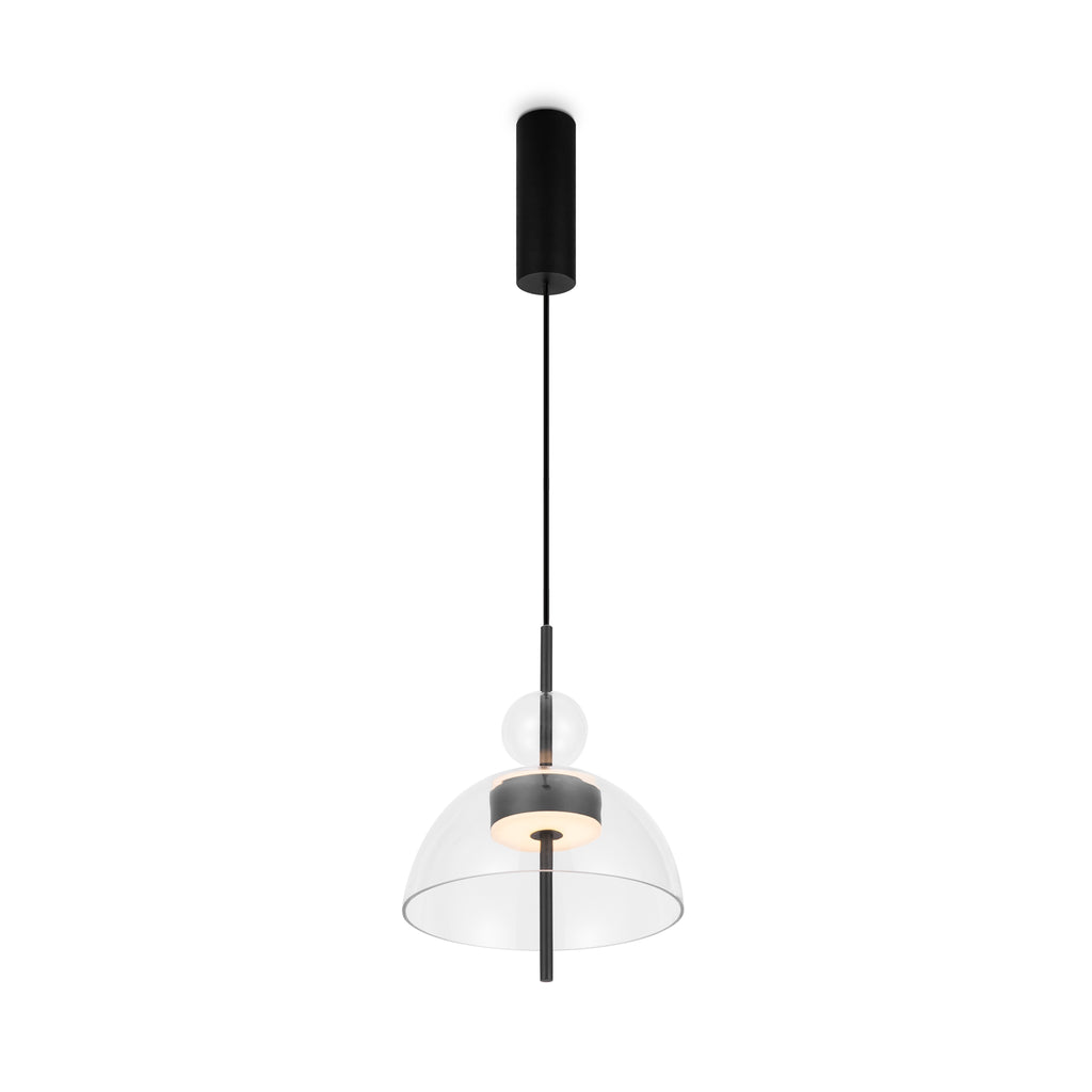 Maytoni Lampa wisząca Bangkok - Metal - Czarny MOD185PL-L6B3K1