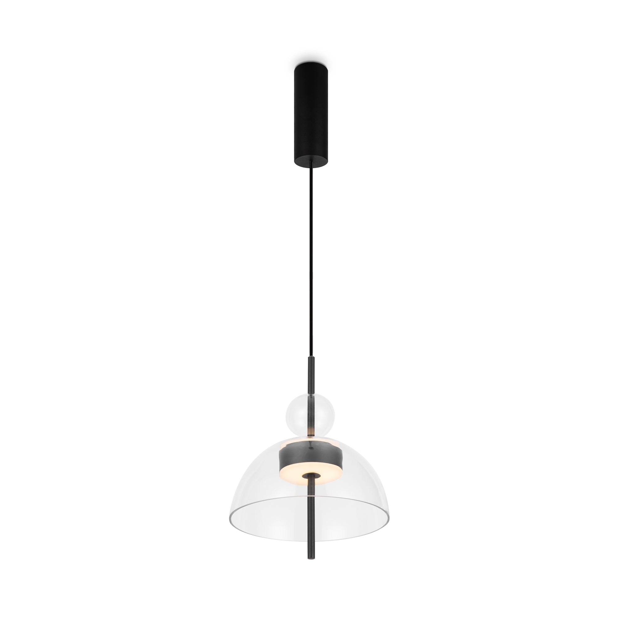 Maytoni Lampa wisząca Bangkok - Metal - Czarny MOD185PL-L6B3K1