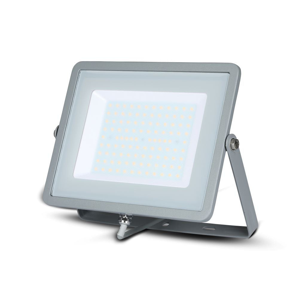 100W Naświetlacz LED SMD / Chip SAMSUNG / Barwa:6400K / Obudowa: Szara