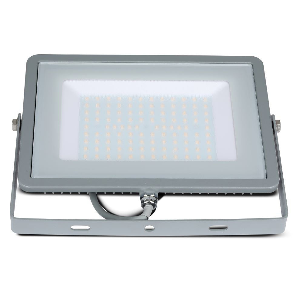 100W Naświetlacz LED SMD / Chip SAMSUNG / Barwa:3000K / Obudowa: Szara