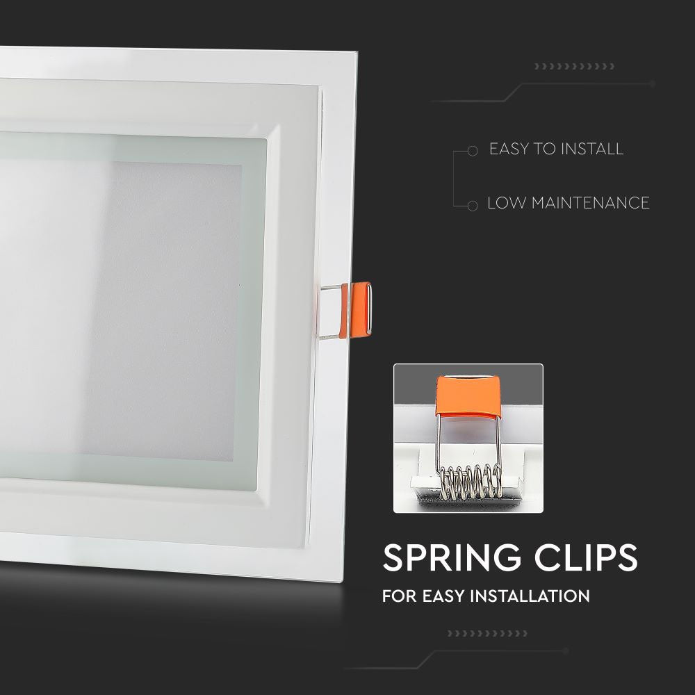 6W Panel LED / Barwa:6400K / Kwadratowa