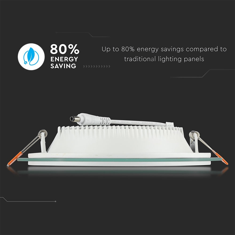 12W Panel LED / Barwa:6400K / Okrągła