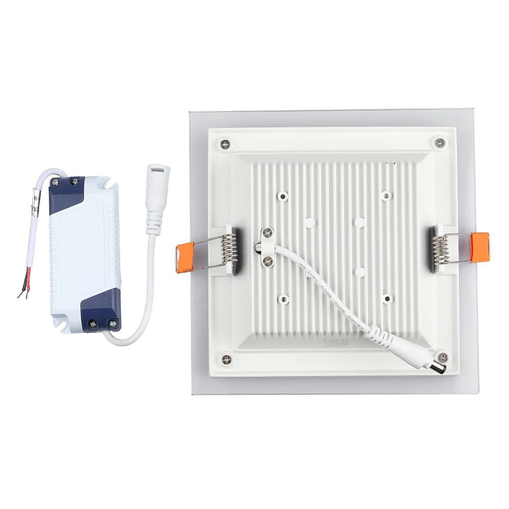18W Panel LED / Barwa:3000K / Kwadratowa
