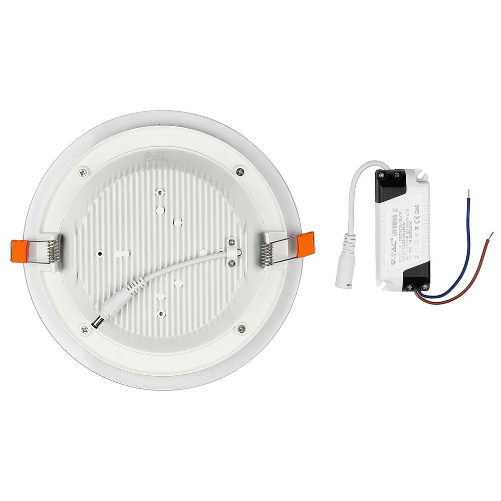 18W Panel LED / Barwa:6400K / Okrągła