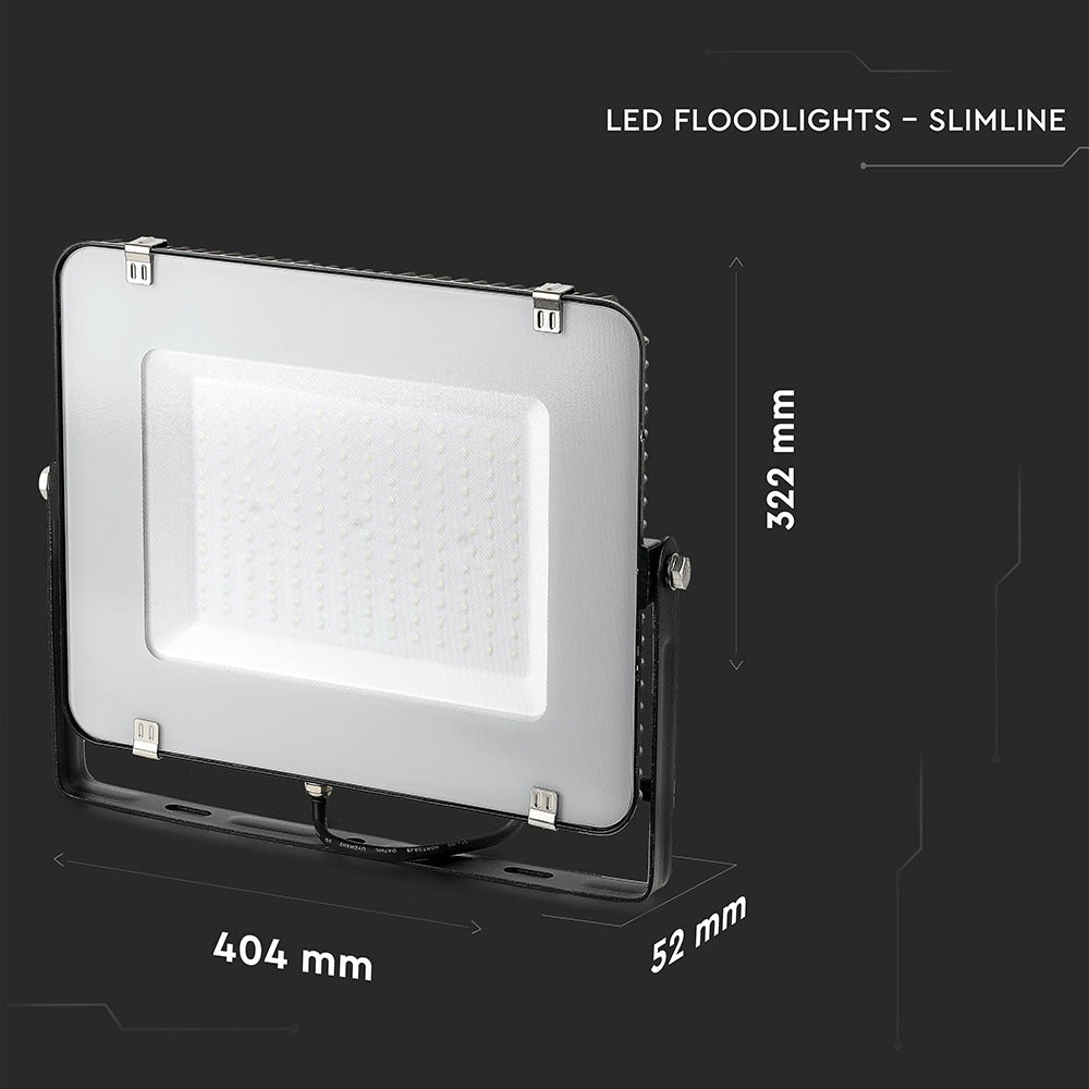 150W Naświetlacz LED SMD / Chip SAMSUNG / Barwa:4000K / Obudowa: Czarna