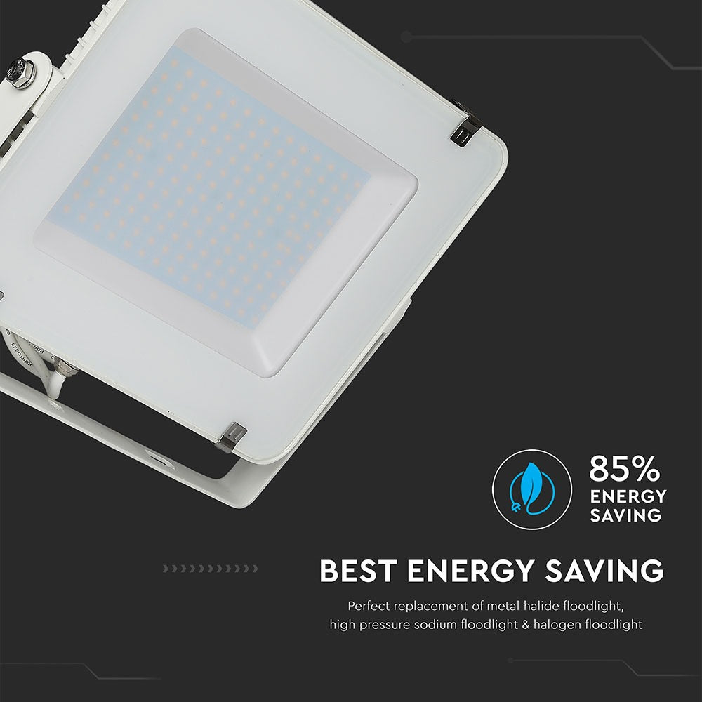 150W Naświetlacz LED SMD / Chip SAMSUNG / Barwa:4000K / Obudowa: Biała