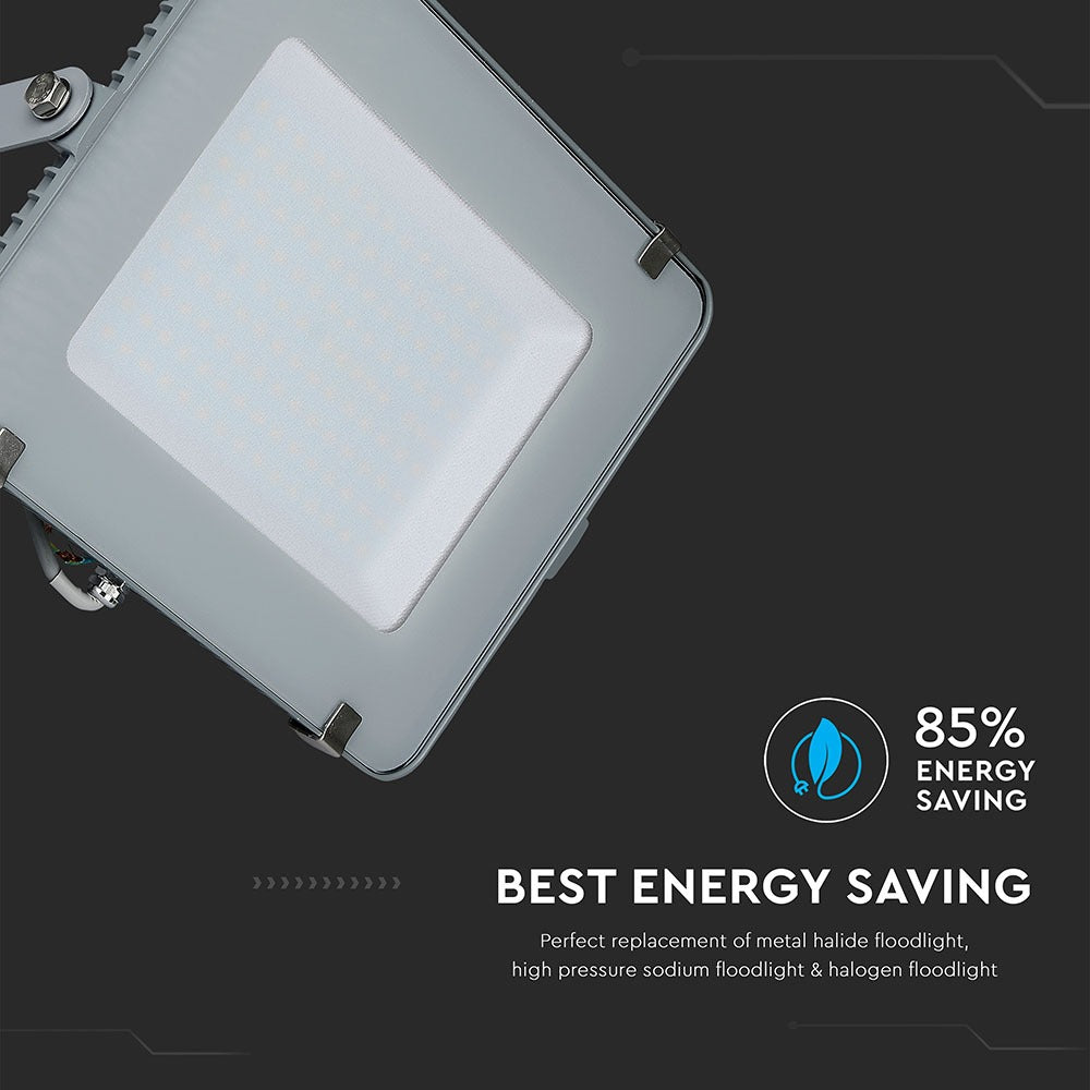 150W Naświetlacz LED SMD / Chip SAMSUNG / Barwa:4000K / Obudowa: Szara