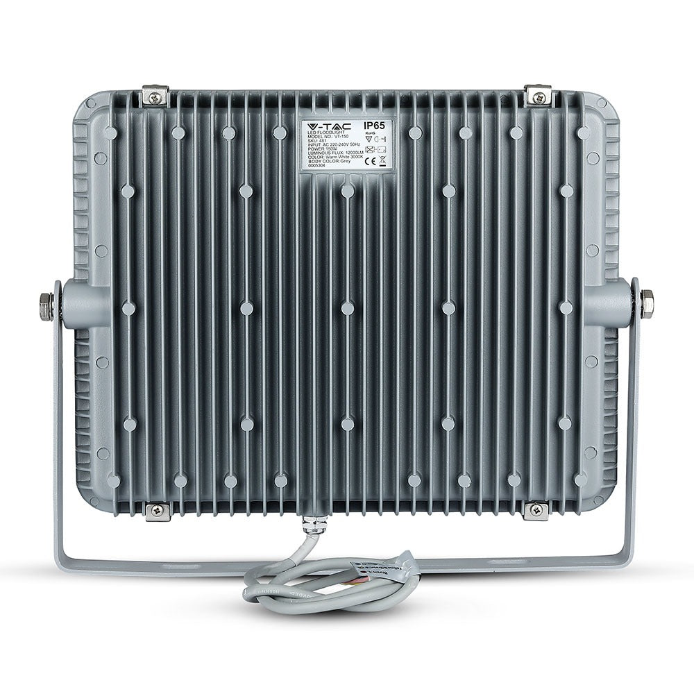 150W Naświetlacz LED SMD / Chip SAMSUNG / Barwa:3000K / Obudowa: Szara
