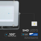 200W Naświetlacz LED SMD / Chip SAMSUNG / Barwa:6400K / Obudowa: Szara
